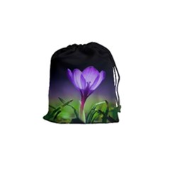 Flower Drawstring Pouch (small) by Sparkle