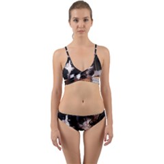 Cats Brothers Wrap Around Bikini Set by Sparkle