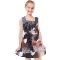 Cats Brothers Kids  Cross Back Dress by Sparkle