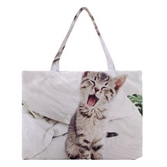 Laughing Kitten Medium Tote Bag by Sparkle