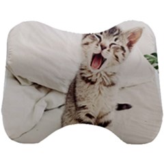 Laughing Kitten Head Support Cushion by Sparkle