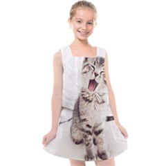 Laughing Kitten Kids  Cross Back Dress