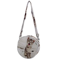 Laughing Kitten Crossbody Circle Bag by Sparkle