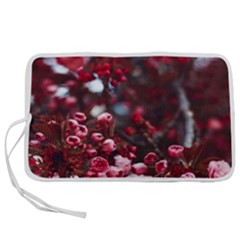 Red Floral Pen Storage Case (s)