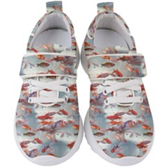 Golden Fishes Kids  Velcro Strap Shoes by Sparkle