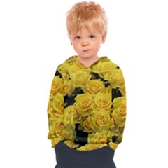 Yellow Roses Kids  Overhead Hoodie by Sparkle