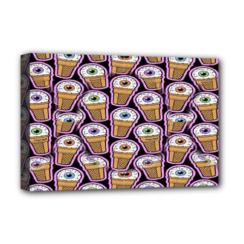 Eyes Cups Deluxe Canvas 18  X 12  (stretched) by Sparkle