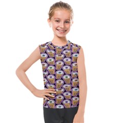 Eyes Cups Kids  Mesh Tank Top by Sparkle