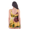 Yellow Flowers Skater Dress Swimsuit View2