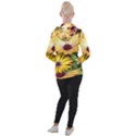 Yellow Flowers Women s Hooded Pullover View2