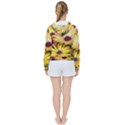 Yellow Flowers Women s Tie Up Sweat View2