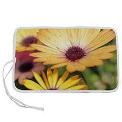 Yellow Flowers Pen Storage Case (s) by Sparkle