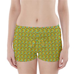 Lemon And Yellow Boyleg Bikini Wrap Bottoms by Sparkle