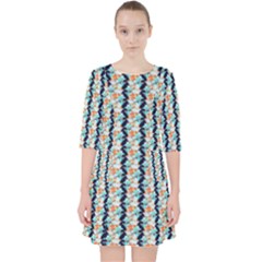 Geometry Colors Pocket Dress