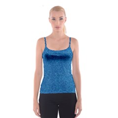 Blue Sparkles Spaghetti Strap Top