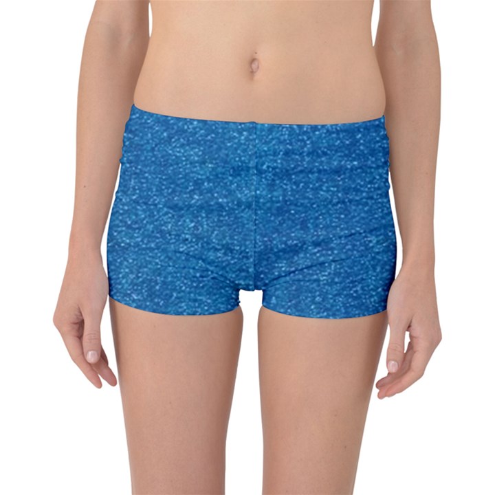 Blue Sparkles Boyleg Bikini Bottoms