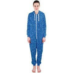 Blue Sparkles Hooded Jumpsuit (ladies) 