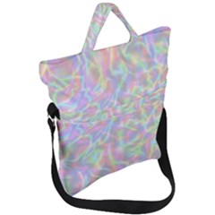 Pinkhalo Fold Over Handle Tote Bag by designsbyamerianna