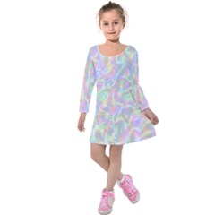 Pinkhalo Kids  Long Sleeve Velvet Dress