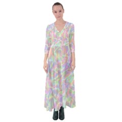 Pinkhalo Button Up Maxi Dress