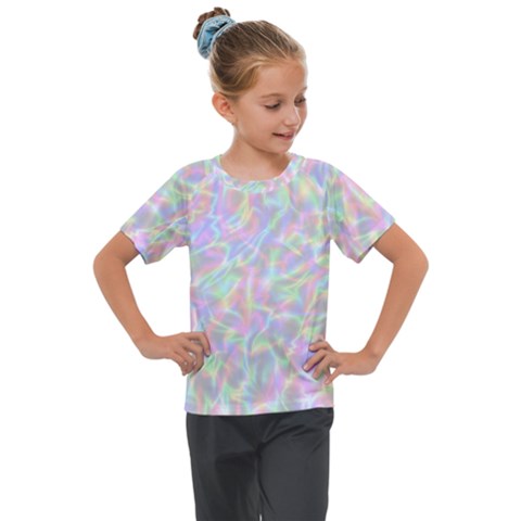 Pinkhalo Kids  Mesh Piece Tee by designsbyamerianna