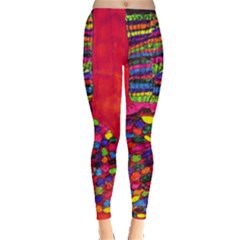 Colorful Leg Warmers Leggings  by snowwhitegirl