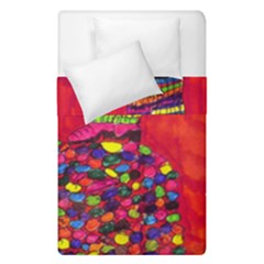 Colorful Leg Warmers Duvet Cover Double Side (single Size) by snowwhitegirl