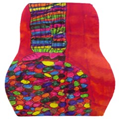 Colorful Leg Warmers Car Seat Back Cushion  by snowwhitegirl