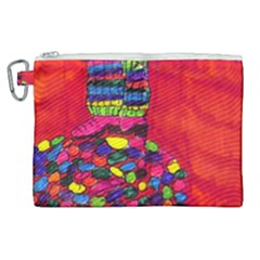 Colorful Leg Warmers Canvas Cosmetic Bag (xl) by snowwhitegirl