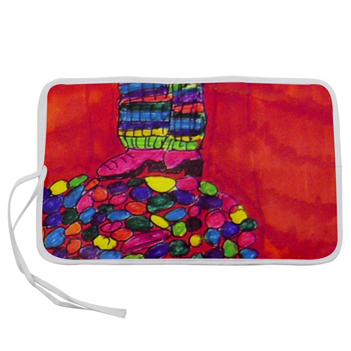 Colorful Leg Warmers Pen Storage Case (S)