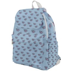 Zodiac Bat Pink Blue Top Flap Backpack by snowwhitegirl