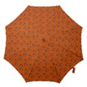 Zodiac Bat Pink Orange Hook Handle Umbrellas (Medium) View1