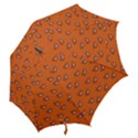 Zodiac Bat Pink Orange Hook Handle Umbrellas (Medium) View2