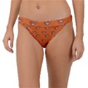 Zodiac Bat Pink Orange Band Bikini Bottom View1