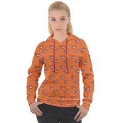 Zodiac Bat Pink Orange Women s Overhead Hoodie