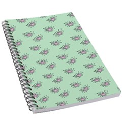 Zodiac Bat Pink Mint 5 5  X 8 5  Notebook