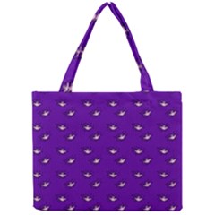 Zodiac Bat Pink Purple Mini Tote Bag by snowwhitegirl