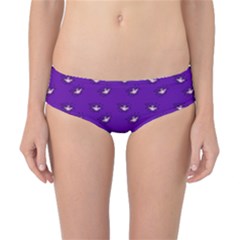 Zodiac Bat Pink Purple Classic Bikini Bottoms by snowwhitegirl