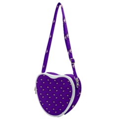 Zodiac Bat Pink Purple Heart Shoulder Bag