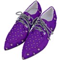 Zodiac Bat Pink Purple Pointed Oxford Shoes View2