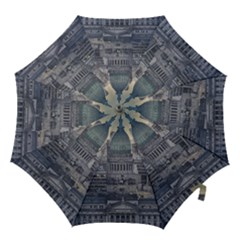 Buenos Aires Argentina Cityscape Aerial View Hook Handle Umbrellas (medium) by dflcprintsclothing