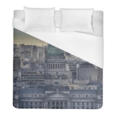 Buenos Aires Argentina Cityscape Aerial View Duvet Cover (full/ Double Size)