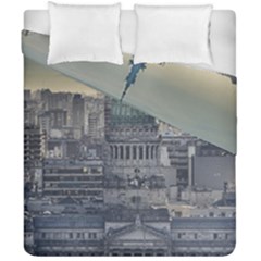 Buenos Aires Argentina Cityscape Aerial View Duvet Cover Double Side (california King Size) by dflcprintsclothing