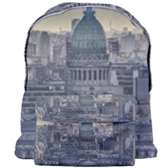 Buenos Aires Argentina Cityscape Aerial View Giant Full Print Backpack by dflcprintsclothing