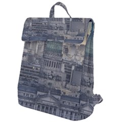 Buenos Aires Argentina Cityscape Aerial View Flap Top Backpack by dflcprintsclothing