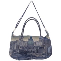 Buenos Aires Argentina Cityscape Aerial View Removal Strap Handbag by dflcprintsclothing