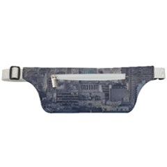 Buenos Aires Argentina Cityscape Aerial View Active Waist Bag by dflcprintsclothing