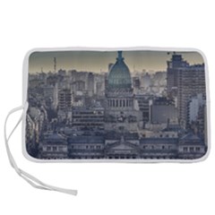 Buenos Aires Argentina Cityscape Aerial View Pen Storage Case (l) by dflcprintsclothing