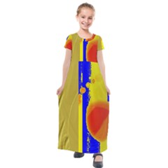 Effect 20190202 214806 Kids  Short Sleeve Maxi Dress by SERIPPY