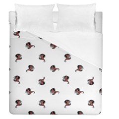 Ugly Monster Fish Drawing Duvet Cover (queen Size) by dflcprintsclothing